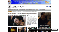 Desktop Screenshot of lemondejuif.info